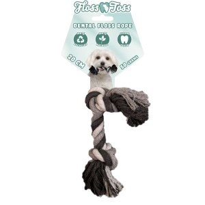 Floss Toss dental rope 2 knopen 20 cm